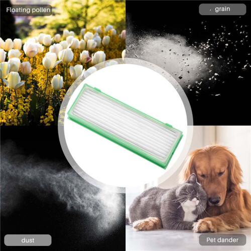 10St Utbytesdammfilter Hepa-Filter för  Kobold VR200 DammsugartillbehöR 2