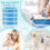 4Pcs Cat Litter Refills Bag Compatible with Litter Genie Standard, , XL+ and Style Pails,Garbage Bag Replacement Bag 5
