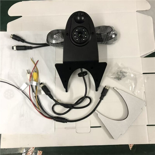 Universal Cargo Van 3Rd Brake Light Dual Camera for  Sprinter Ambulance Vehicle Rear View Reverse Backup Dual Camera 2