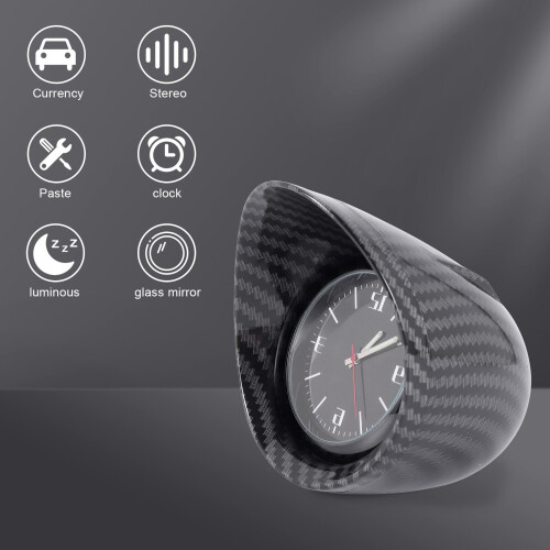 Electronic Car SUV Interior Dashboard Clock Console Decor Backlight Car Accessories 1