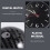 Electronic Car SUV Interior Dashboard Clock Console Decor Backlight Car Accessories 3