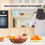 Hand-Woven Rattan Storage Basket Fruit Basket Wicker Woven Tray Restaurant Small Container Home Decoration S-23X5.5cm 2