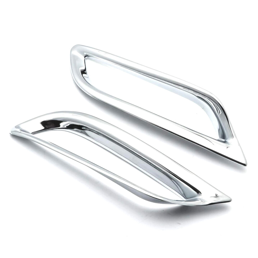 Car Abs Chrome Rear Fog Lamp Decorative Frame Fog Lights Cover Trim For Camry 2018-2020 6033969645351