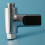 LED Display Shower Thermometer, Water Flow Self-Generating Electricity Shower Temperature Meter for Baby Care 6