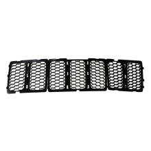 Kit Inserti Griglia Anteriore Nera per Auto Trim Mesh per Grand Cherokee 2014-2016