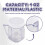2 Pack Peças de Reposição para  Izer Mais Acessórios Blender Compatível com 1 Xícara de  Plastic Jar 4