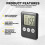 Super Thin LCD Digital Screen Kitchen Timer Square Cooking Count  Countdown Alarm Magnet Clock 6