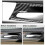 4Pcs Car Carbon Fiber Interior Door Handle Frame Trim Replace for - X5 E70(2008-2013) X6 E71(2009-2014) 4