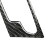 4Pcs Car Carbon Fiber Interior Door Handle Frame Trim Replace for - X5 E70(2008-2013) X6 E71(2009-2014) 8