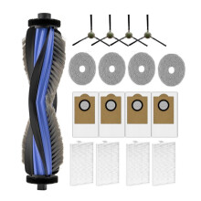 17 Pcs for  M3 Sweeping Machine Accessories Main Side Brush Mop Filter Dust Bags