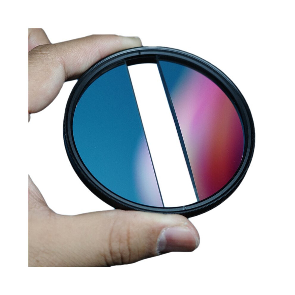 82Mm Foreground Blur Effect Filter Double Half-Moon Dslr Accessories Center Field Filter Diopter Filter 6031783867836