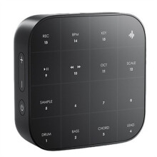 Controlador MIDI  - Teclado Musical Portátil com Looper/Sintetizador, Suporte para Múltiplos Dispositivos e Capa de Silicone