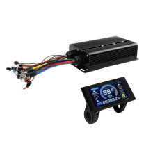 Elektrofahrrad-Controller 80A 48V-72V Drei-Modus mit Farbdisplay S966 für 3000W 5000W Lithium-Akku-Nachrüstsätze