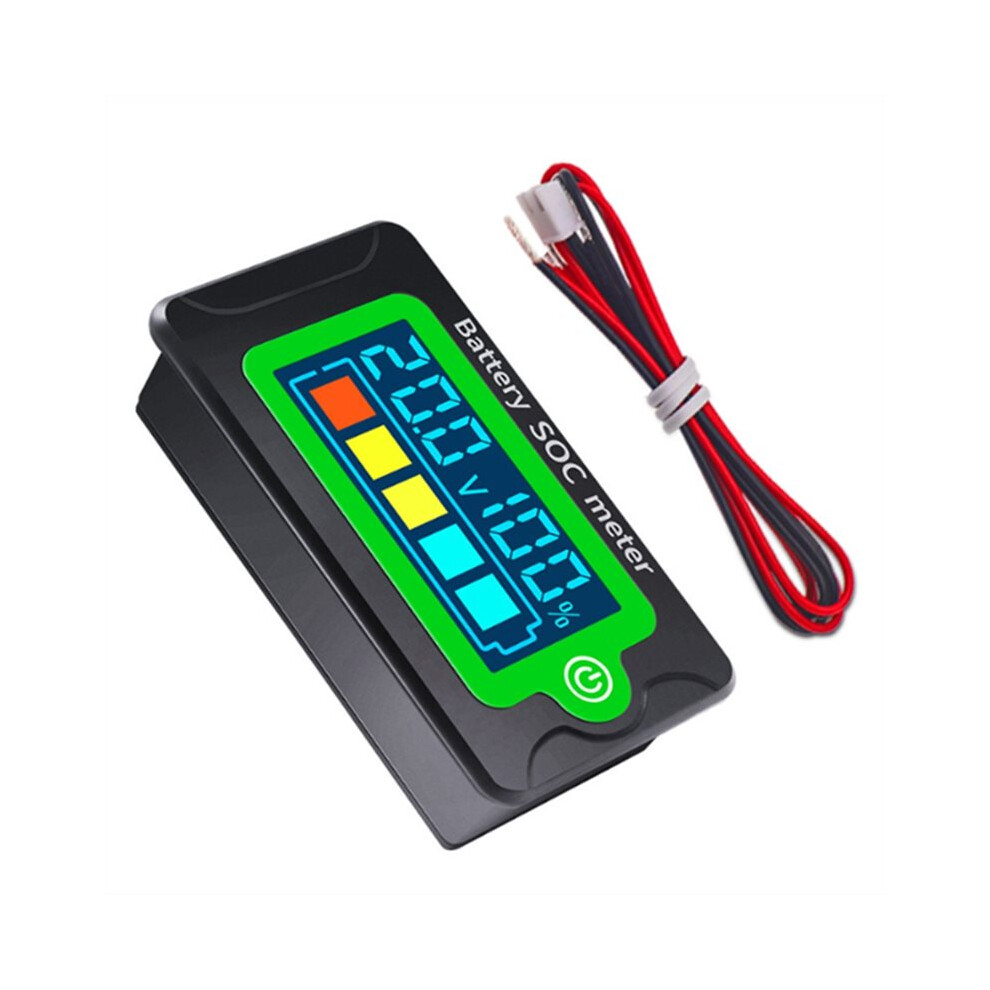 Waterproof Digital Lcd Voltmeter Battery Capacity Tester Voltage Indicator Dc8-100V 12V 24V 36V 48V 72V 6033626690151