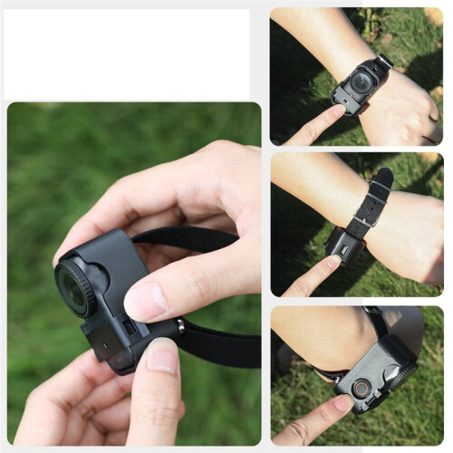 For   Action Camera Thumb Mount Protective Frame with Wrist Strap - Extended Protection Accessory 2