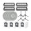 16 Pcs for Cecotec Conga X70 Sweeping Machine Accessories Side Brush Mop Filter Dust Bags 1