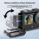 For  ACTION 6 Frame Metal Protective Case Rabbit Cage Shockproof and Scratch-Resistant Action Camera Accessory Kit 7