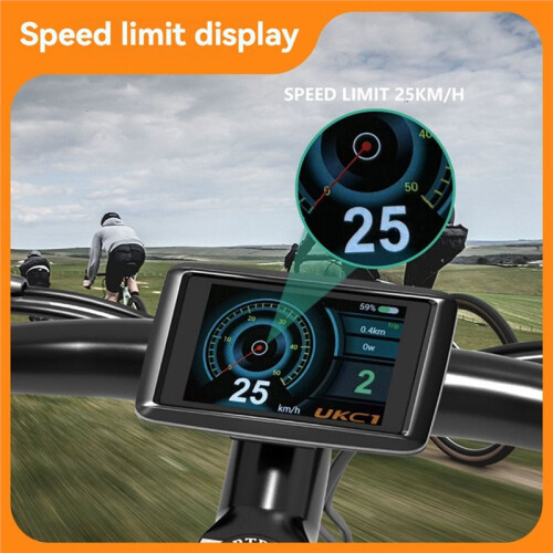 EBIKE -Border Electric Bicycle 80A Three-Mode Controller 48V -72V UKC1+ Color Screen Speed Limit Combination 2