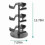 Gamepad Controller and Earphone Hanger -3-Layer Rotating Controller Storage Stand for  ONE, PS4, PS5, Sw 9