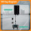 EBIKE -Border Electric Bicycle 80A Three-Mode Controller 48V -72V UKC1+ Color Screen Speed Limit Combination 4