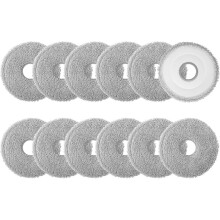 For L10 / L10s Ultra / L20 Ultra Complete / L40 / L50 / X30 / X40 / X50 Robot Vacuum Cleaners Microfibre Mop Pads