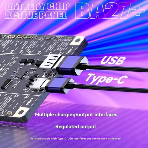 Mechanic BA27+ Battery Chip Active Panel for Phone 6-17 Series Android Fast Charging Battery Activation Detection Board Tools 1