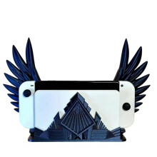 Detachable Wing Base Stand for Game Console Desktop Holder Decorative Display Accessory
