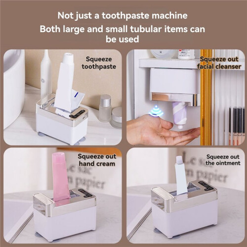 Intelligent Toothpaste Dispenser Electric Toothpaste Machine Household Wall-Mounted Lazy Automatic Squeezing Sensor 1