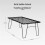 Folding Table, Portable Camping Picnic Table, Multifunctional Stacked Storage Rack, Foldable Barbecue Iron Mesh Table 6