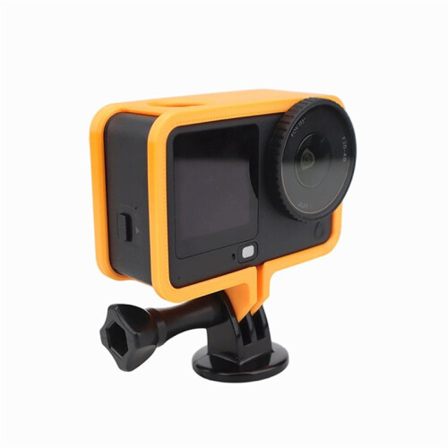 For  OSMO Action 6 Expansion Frame Adapter Tripod Mounting Protective Frame Scratch-Resistant & Drop-Proof Orange 1