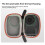 For  OSMO ACTION 6 Storage Bag Camera Accessories Storage Case Shockproof Portable Handbag Orange 8