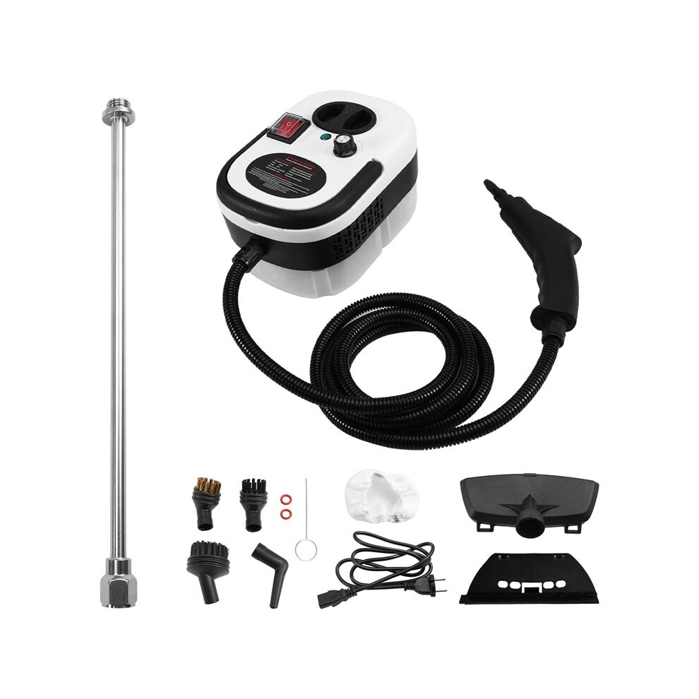 2500W Steam Cleaner High Temperature Pressure Washer Steam Cleaning Machine for AirConditioning Kitchen Hood 1200ml (EU)