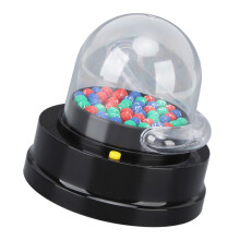 Mini macchina portatile per il gioco con pallina magica elettrica, estrattore di numeri per divertimento
