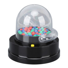 Lucky Ball Machine Transparent Design Portable Bingo Machine Premium Quality Electric Lotto Ball Machine For Party Entertainment And Hand Eye