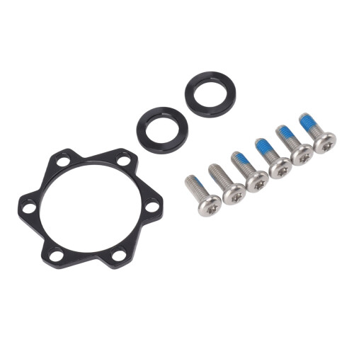 Boost Hub Conversion Adapter For Bikes, Front Hub Conversion High Strength Hub Conversion Adapter Disc Brake Rotor Bolts Quality Material With Easy In 1