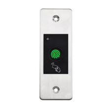 RFID-Lezer, Sleutelloze Deuropener, Toegangscontrolescanner, 800 Gebruikers,  IP66, Waterdichte, Ingebouwde Vingerafdruklezer