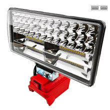Outdoor Comping Led Light for 18V Battery Spotlight Work Light Handheld Fishing Lamp