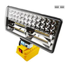 Outdoor Comping Led Light for 18V Battery Spotlight Work Light Handheld Fishing Lamp