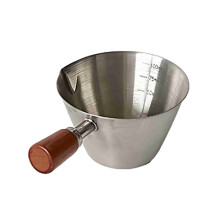 Espresso Maatbeker met Houten Handvat Koffieshot Koffie Schenkbeker Thuis Keuken Meetaccessoires