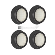 X7A HEPA-Filter-Ersatz für Den SunSare X7A Akku-Stielstaubsauger für Zuhause, 4 HEPA-Filter, 1 Reinigungsbürste