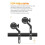 Aluminum Bicycle Light Holder, for HD3-1000  Mount IGS//Bryton/ Computer Holders 6