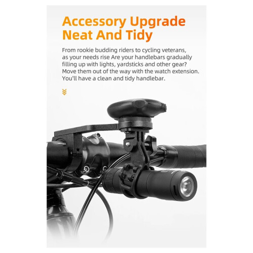 Aluminum Bicycle Light Holder, for HD3-1000  Mount IGS//Bryton/ Computer Holders 2