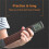 Left Hand Pocket Guitar Portable 6 String Chord Trainer Finger Exercise  Travel Guitar Practice Tool 6