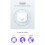 Tuya Zigbee 3In1 Human Motion Sensor+Light Sensor+Scene   PIR Motion Sensor Detector  LIfe 6