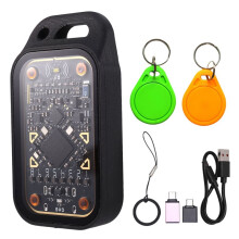 Chameleon Ultra  RFID  Card Emulator  Chip Reader IC ID-Kaart Decoderen Reset + Automatische Polling + 2XUID Sleutelhanger