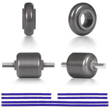 Verbesserte Walze + Plüschstreifen für V15, V10 Slim, V12 Slim, Detect Absolute Staubsauger - Ersatzteile