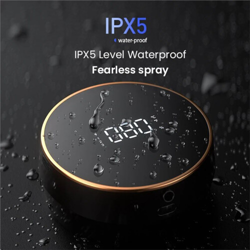 Wall Mount Automatic Foam Soap Dispenser with LED Temperature Display and Infrared Sensor 1