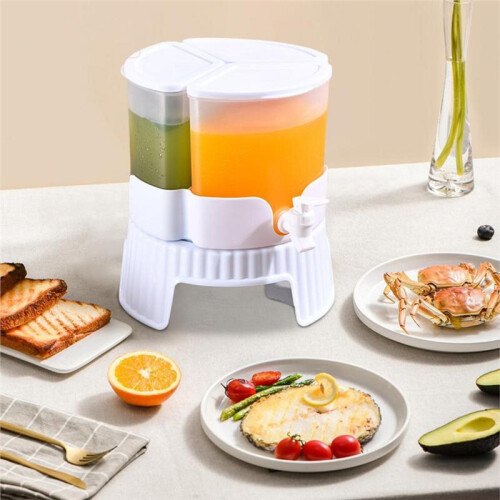 Leakproof Refrigerator Juice Dispenser - Ideal for Cold Drinks, Tea, and Water Storage 1