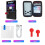 XF40V Retro Handheld Game Console 4.0-Inch Screen Linux WiFi GamePad RGB Light Effect Supports 30+ Emulators A 6