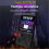 XF40V Retro Handheld Game Console 4.0-Inch Screen Linux WiFi GamePad RGB Light Effect Supports 30+ Emulators A 5